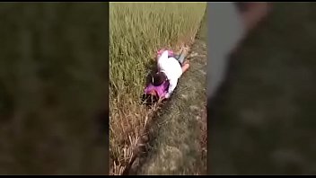 Indian asam outdoor sex in farm