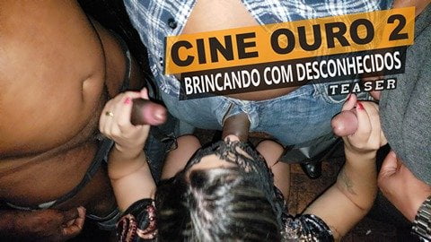 Cristina Almeida with a lot of strangers at the sex theater