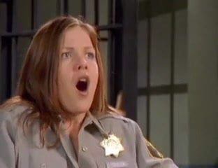 Officer Kira Reed gets her Pussy eaten under desk