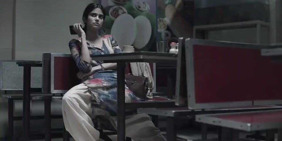 Indian girl, boob fondling seduction (web series)