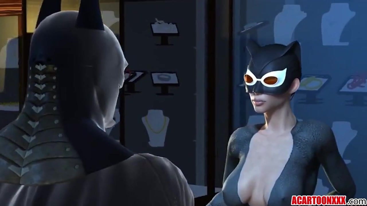 Big dick Batman fucks hot ass Catwoman