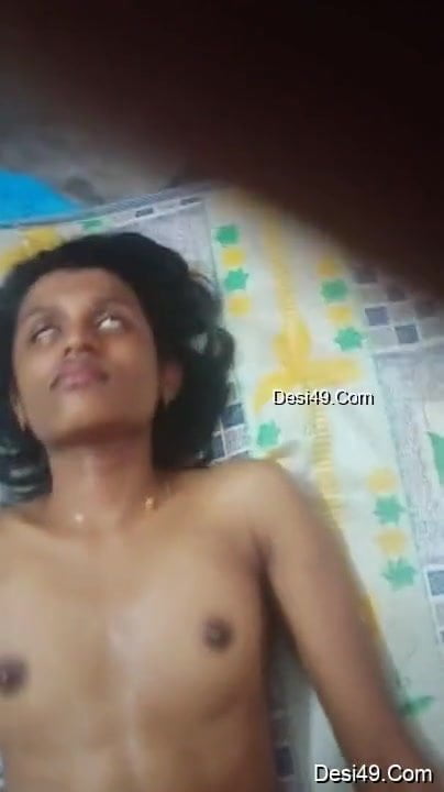 Tamil skinny girl gives blowjob and has hot fuck – real sound...