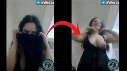 arab slut loses her hijab