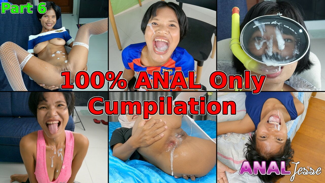 Cumpilation Part 6 - Jesse Thai - ANAL Only