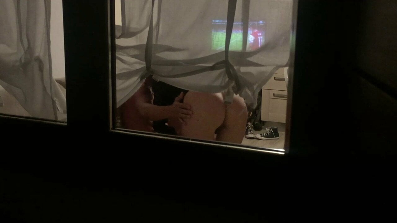 Voyeur caught couple having sex through window picture