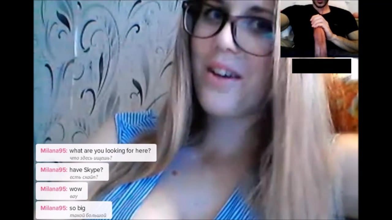 ChatRoulette - Russian Girls Big Cock Reactions 10