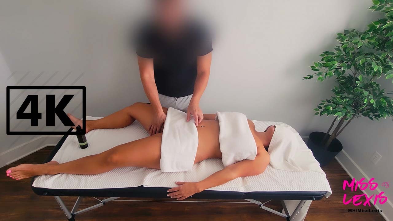 Massage Therapist Rubs me hard -- Miss Lexis