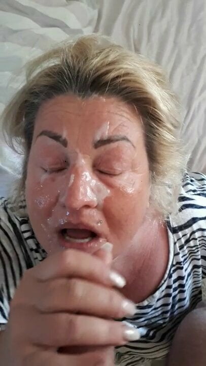 Another big facial for her
