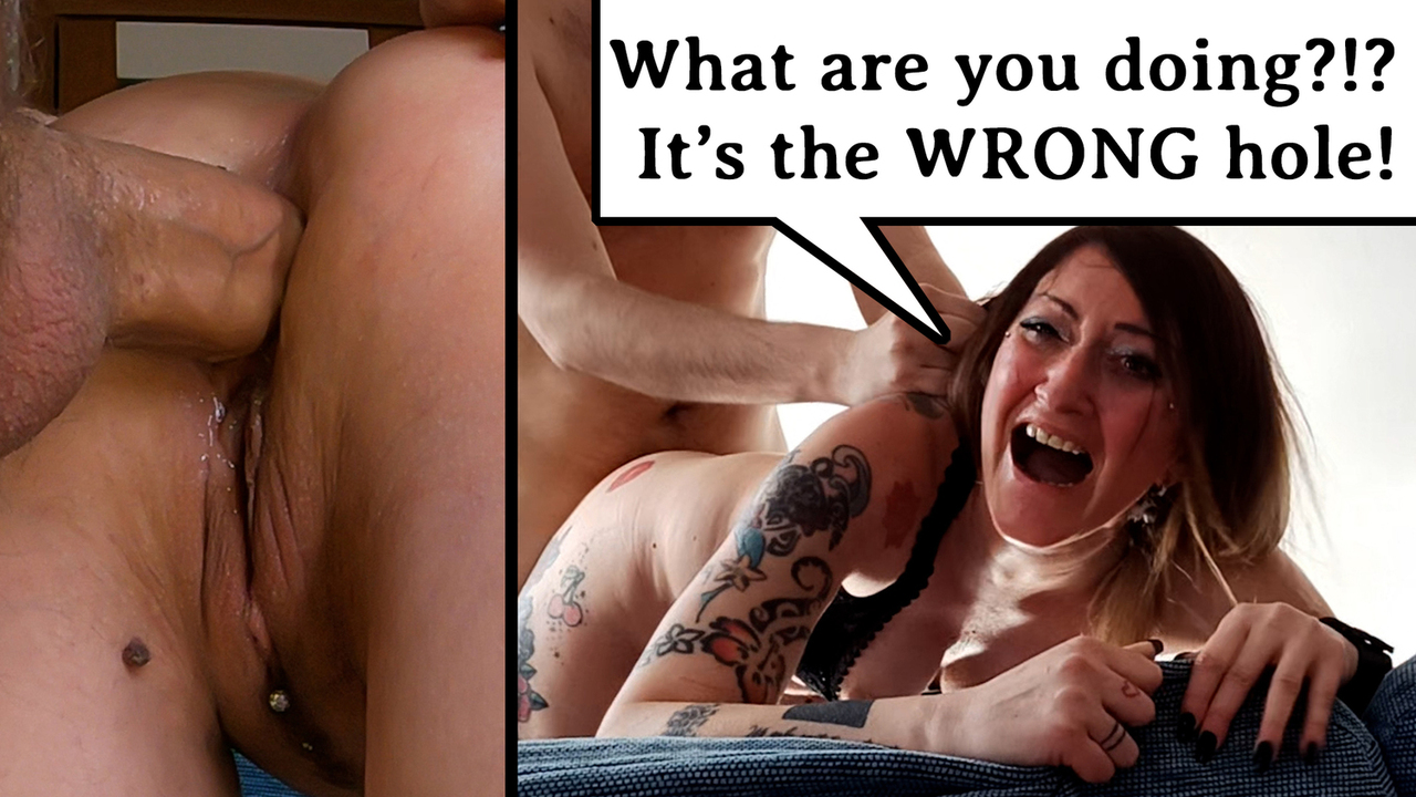 PAINFUL ANAL! Crying & Screaming over an unwanted Creampie in the Ass -  EXTREME & ROUGH ANAL - BEEG