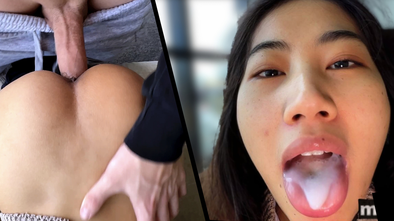 I swallow my daily dose of cum - Asian interracial sex by mvLust Porn Photo Hd
