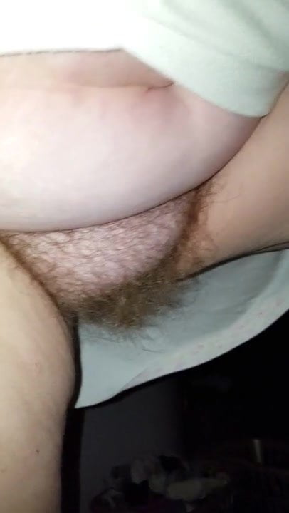 hairy pussy, big tits, lotion, tight girdle