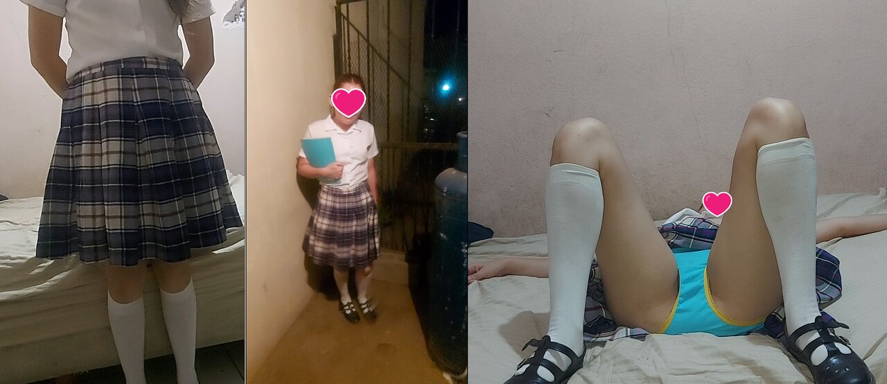 Fucking with a first-time Mexican student, a student at a technical school in Sinaloa