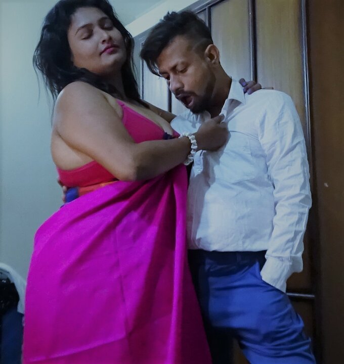 First Time Sucharita is here. Madam seduced staff and made a fucking session. Full hindi audio