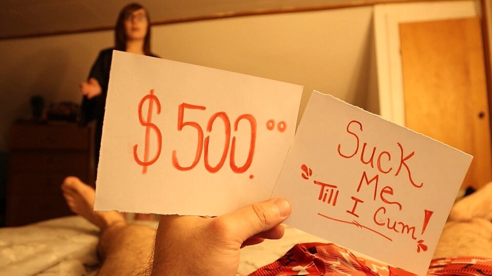 I play a game with my Stepmom - Win $500 or Give BJ