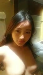 Cute chinese whore with beautiful tits