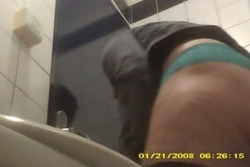 caught Chubby ass mom Panty toilet sazz
