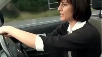 Masturbating In Her Car.