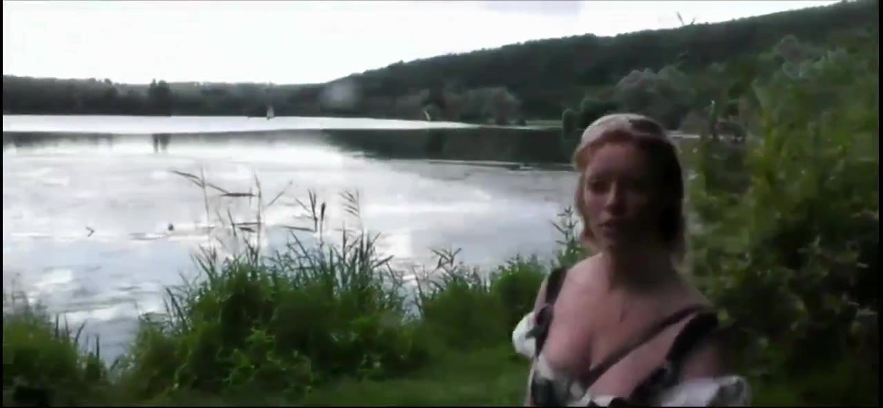 MILF In July with Strangers on the grass by the lake