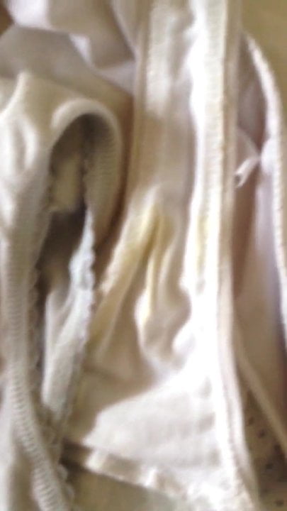 Wife's creamy panties - dec 15
