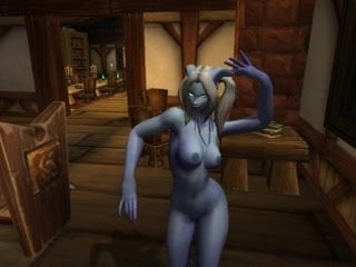 Warcraft - Two Dancing Draenei