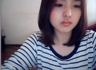 korean girl on web cam