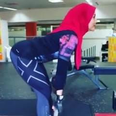 Hijab muslim sexy sport