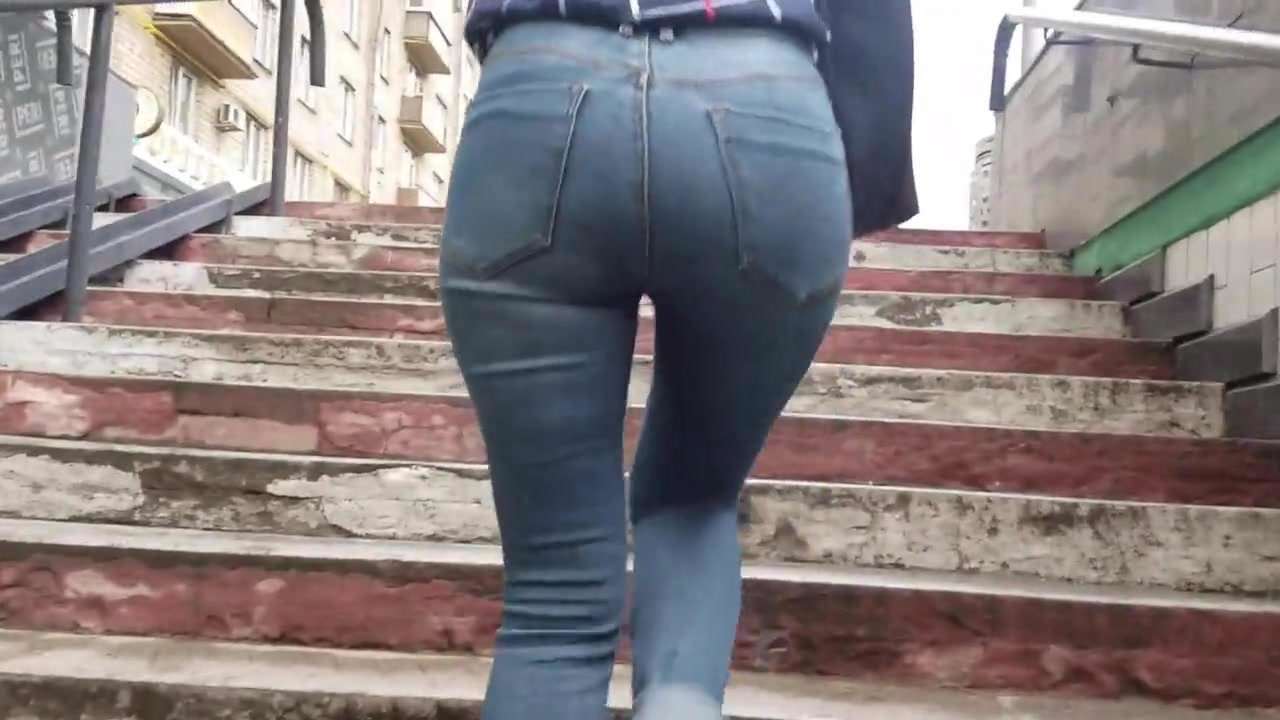 Small nice girl with big round ass