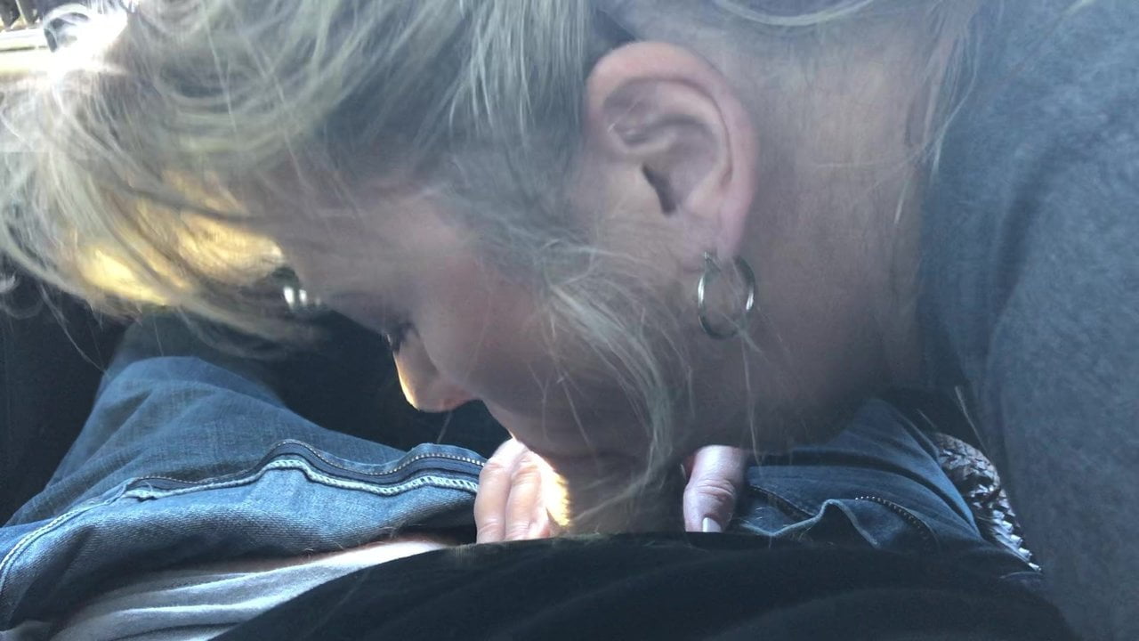 Wife gives me a public blowjob in Home Depot parking lot