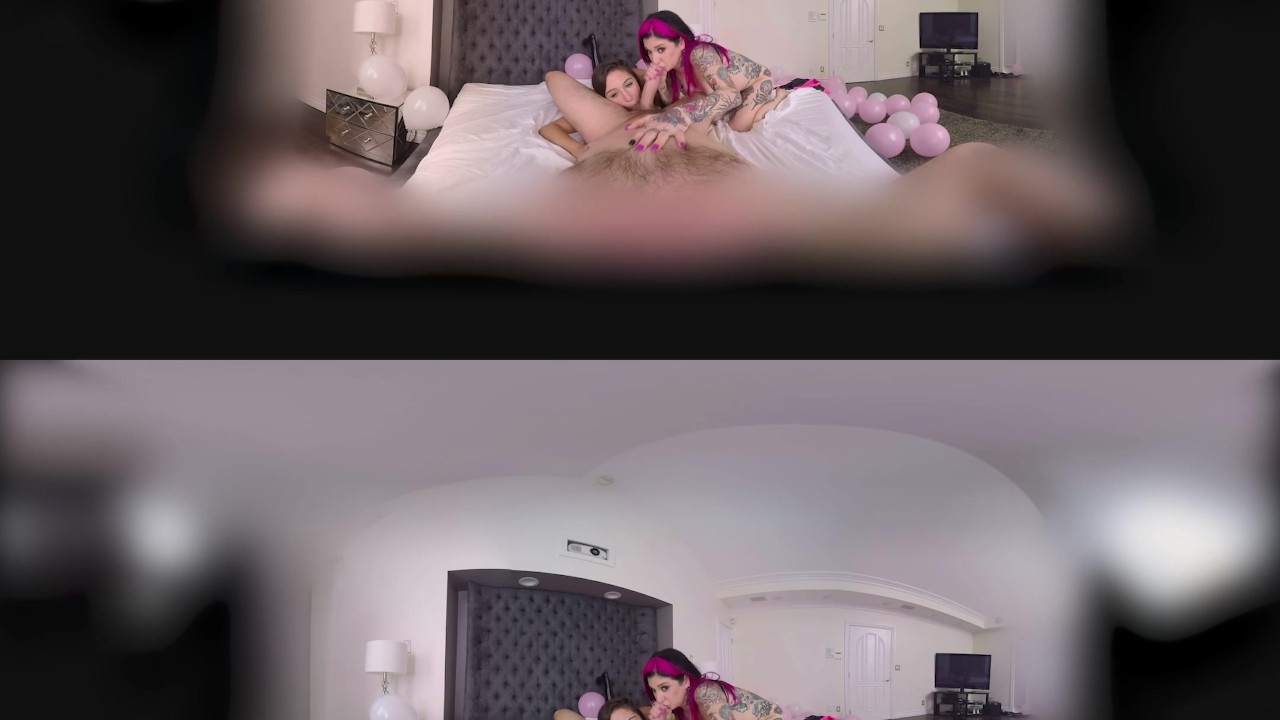 Joanna Angel and Abella Danger Fucking Big Dick In Virtual Reality