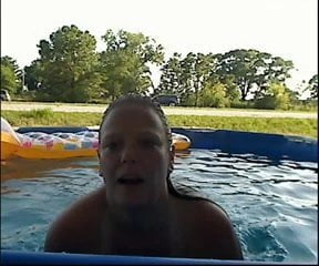 swimming pool nude