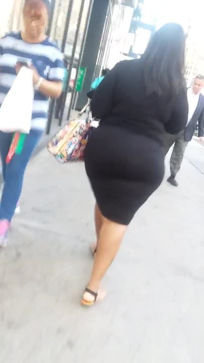 Nice Thick Black Bbw Big Booty In All Black.mp4