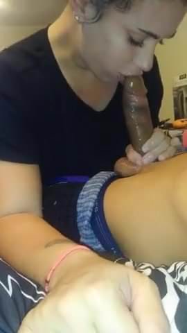 Sloppy Blowjob & Swallow From White College Thot