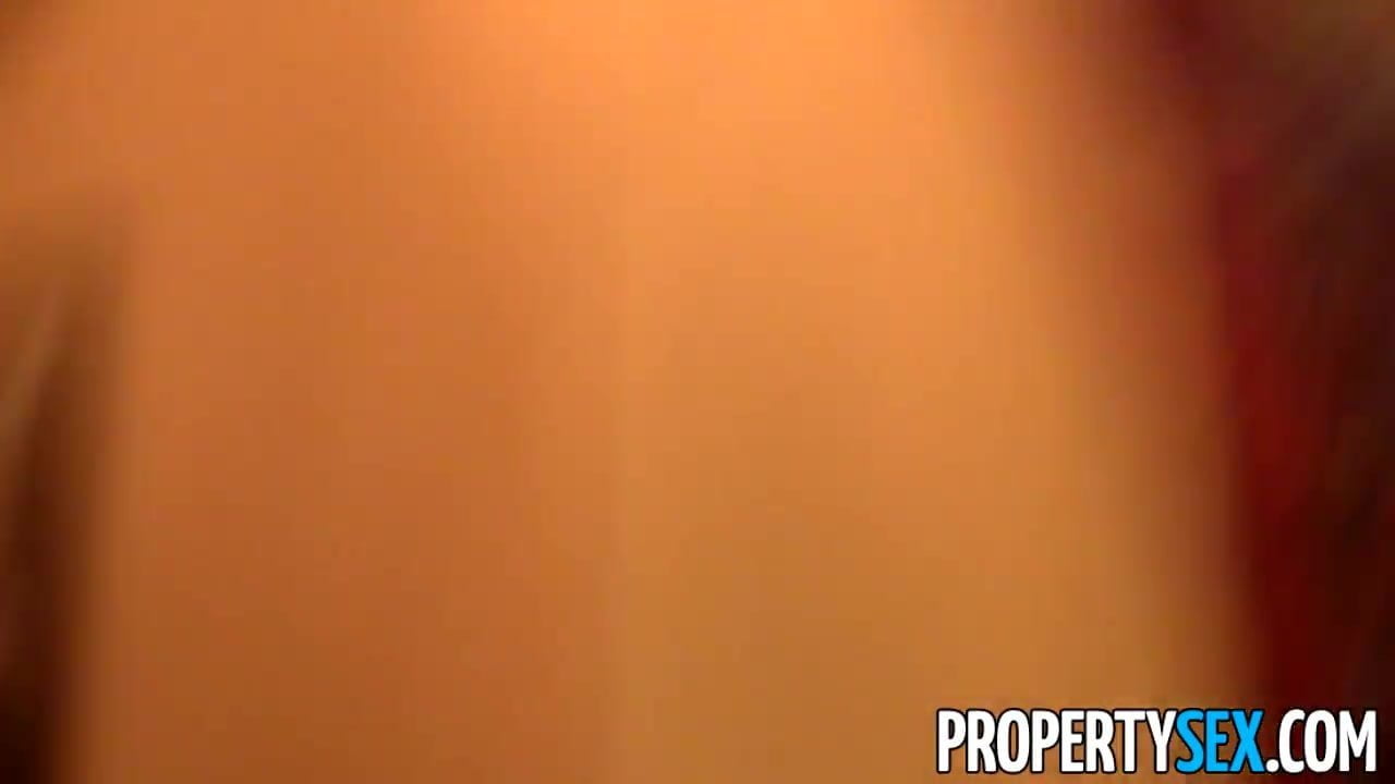 PropertySex - Hot Asian realtor tricked homemade sex video image