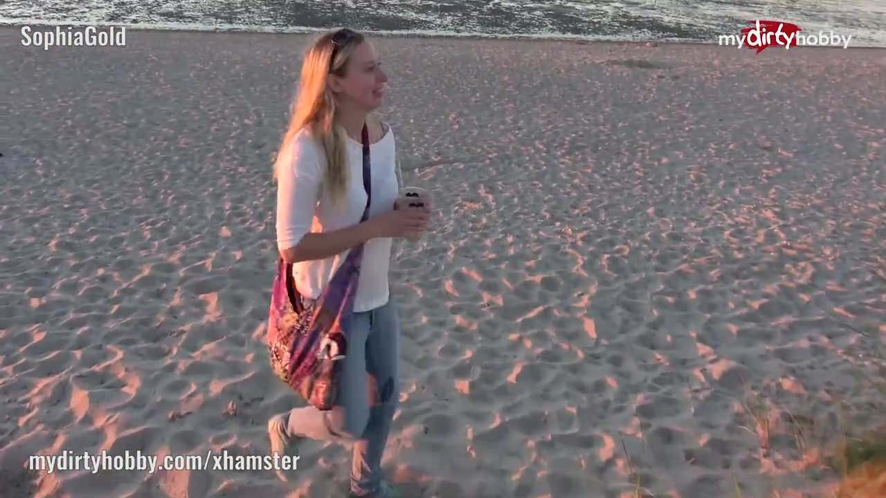 My Dirty Hobby - Hot public blowjob on the beach