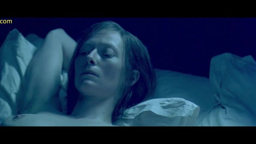 Tilda Swinton Nude Boobs In Young Adam Movie